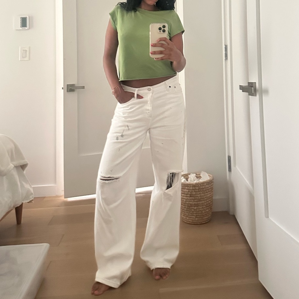 Still Here Milk Painter jeans